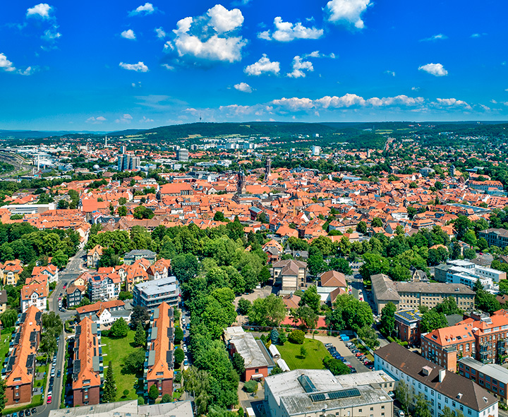 Blick über Göttingen