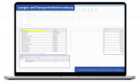 Screenshot Leergut- und Transportmittelverwaltung aus dem Bereich Lebensmittelgroßhandel